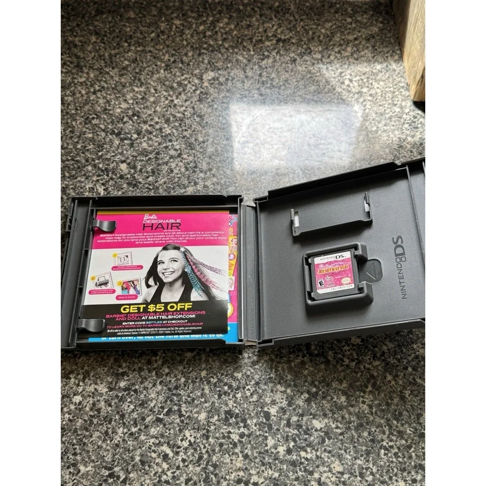 Nintendo DS Game Barbie: Jet, Set & Style (Nintendo DS) Girl Games